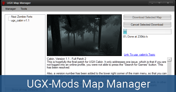 Ugx Mods Map Manager